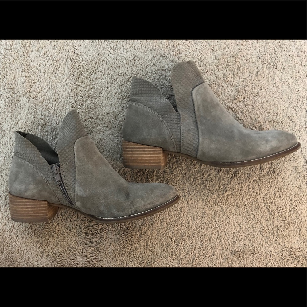 Split ankle booties